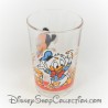 Donald Glass and Mickey DISNEY Babies Vintage Mustard Glass