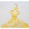 Ornamento per appendere l'abito DISNEY della principessa Di Belle La Belle et la bête tulle resina 13 cm