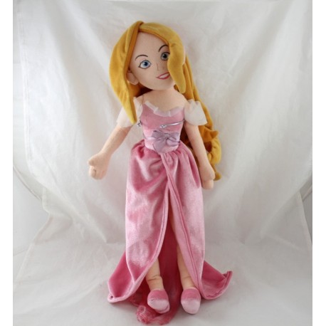 Plush doll Princess Giselle DISNEY STORE Once upon a time pink dress 48 cm
