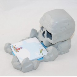Figurine résine crâne DISNEY STORE Peter Pan Skull Rock bloc notes