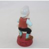 Statuetta in resina Geppetto DISNEYLAND PARIS Pinocchio Testa di Bobblehead sulla molla 13 cm