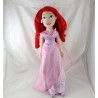 Plush doll Ariel DISNEY STORE The little mermaid pink dress 52 cm
