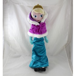 Poupée peluche Elsa DISNEY STORE La Reine des Neiges Frozen couronnement 53 cm