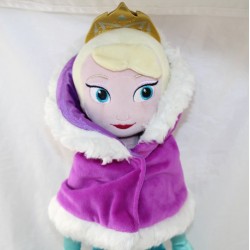 Poupée peluche Elsa DISNEY STORE La Reine des Neiges Frozen couronnement 53 cm