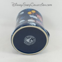 Tasse Mickey DISNEYLAND PARIS Wach auf Mickey!  Nach dem Aufwachen blaue Keramiktasse 13 cm