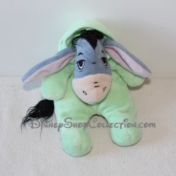 Pijamas de Nicotoy verde peluche burro Eeyore DISNEY con capucha 20 cm