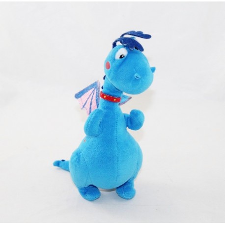 Toufy TOufy DISNEY NICOTOY Doctor el dragón azul de felpa 20 cm