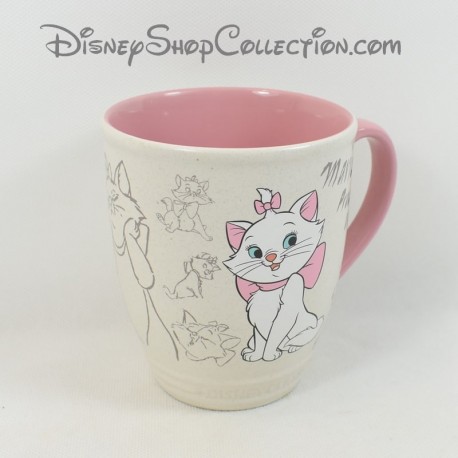 Mug cat Marie DISNEY STORE Classic sketches character sketch pink RARE