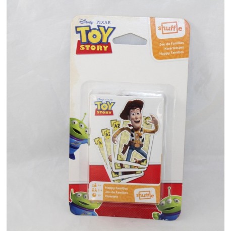 Gioco di carte 7 Famiglie DISNEY PIXAR Toy Story Cartamundi Shuffle NUOVO