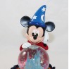 Globo luminoso di neve Mickey DISNEYLAND PARIS Fantasia mago castello 20 cm