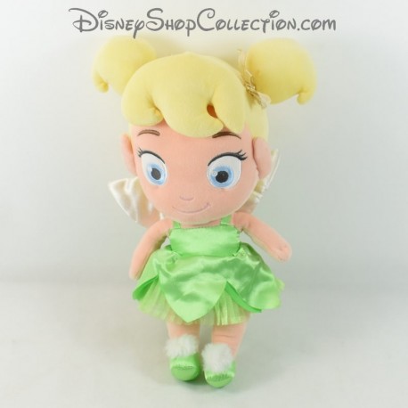 Poupée peluche fée Clochette DISNEY STORE Disney Fairies Peter Pan petite fille 34 cm