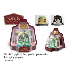 Playglobes figurine Narnia DISNEY FAMOSA Polly Pocket playset NEW