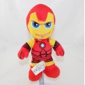 Peluche de Iron Man MARVEL Nicotoy Superhéroe Rojo Amarillo 23 cm