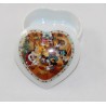 Joyero Mickey DISNEYLAND PARIS Corazón de cerámica navideña 8 cm
