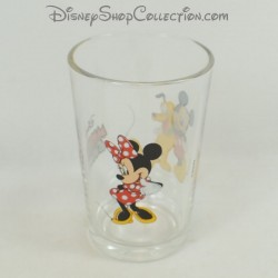 Verre Mickey et ses amis DISNEY Minnie Mickey Pluto moutarde