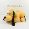 Perro de peluche Plutón DISNEY acostado Mickey y sus amigos collar verde 40 cm