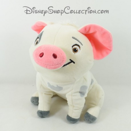 Plush Pua pig DISNEY Toys Company Vaiana white gray 22 cm