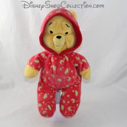 Peluche Winnie l'ourson NICOTOY Disney pyjama rouge