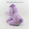 Peluche éléphant Lumpy DISNEY STORE violet écusson Winnie l'ourson Disney 30 cm