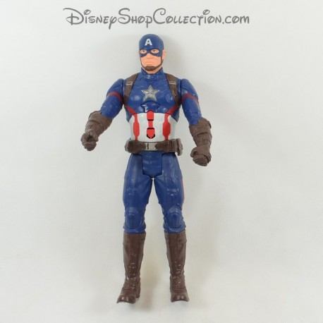 Figurine articulée Captain America HASBRO Marvel Avengers Héros Titan Disney plastique 30 cm