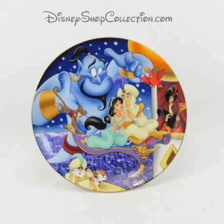Plate Aladdin y Jasmine DISNEY CARTOON CLASSICS Aladdin 1992 Kenleys