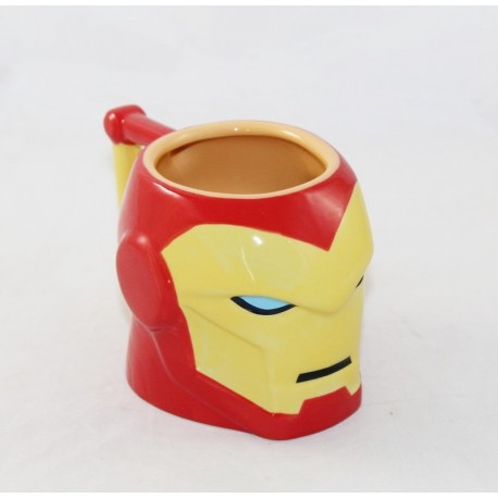 Taza 3D Iron Man DISNEYPARKS Marvel superhero face cup 17 cm