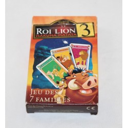 Gioco di 7 famiglie Il Re Leone DISNEY Nestlé gioco di carte