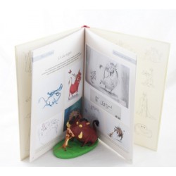 Figurine Pumbaa HACHETTE Walt Disney Le Roi Lion + livre collection 10 cm