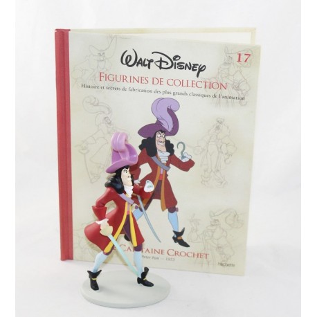 Figurine Captain Hook HACHETTE Walt Disney Peter Pan + book collection 18 cm