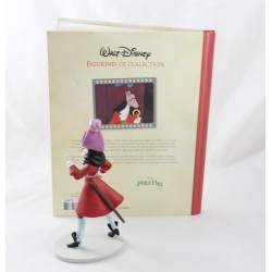 Figurine Capitaine Crochet HACHETTE Walt Disney Peter Pan + livre collection 18 cm