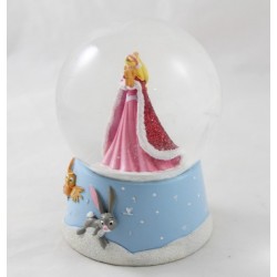 Snow globe Aurore DISNEY La Belle au bois dormant Noël boule à neige 12 cm