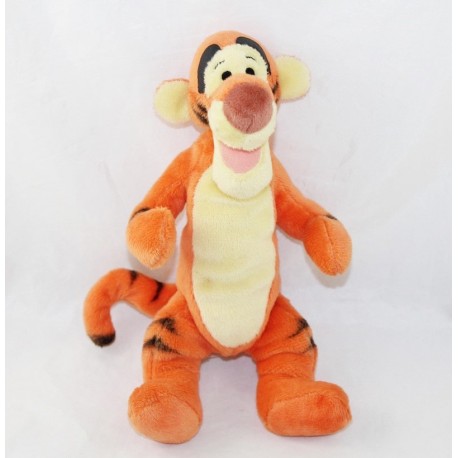 Peluche Tigrou DISNEY STORE classic standing arancione 24 cm