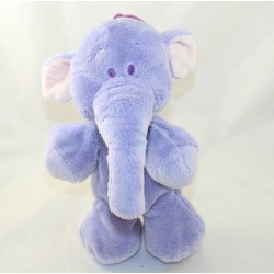 Plush Lumpy Elephant DISNEY NICOTOY Big Feet Purple 30 cm