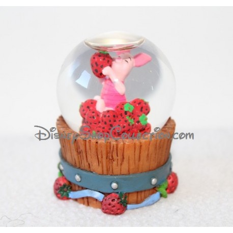 Snow globe Porcinet DISNEY fraise boule à neige Winnie l'ourson 7 cm Snow globe Porcinet DISNEY fraise boule à neige Winnie l'ourson 7 cm