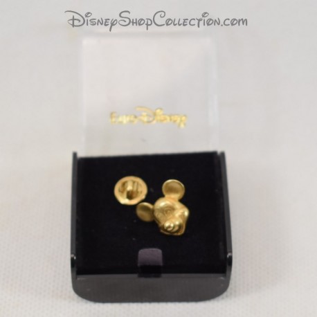 Pin's goldener Metall EURO DISNEY Kopf von Mickey Mouse