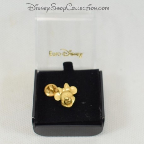 Pin's Goldmetall EURO DISNEY Kopf von Minnie Mouse