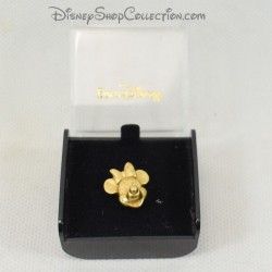 Pin's métal doré EURO DISNEY tête de Minnie Mouse