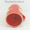 Mug in relief Tigrou DISNEY STORE heart red cup Valentine's Day in 3D ceramic