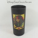 Alto vetro Jack Sparrow DISNEY STORE Pirati dei Caraibi fragile nero Disney 14 cm