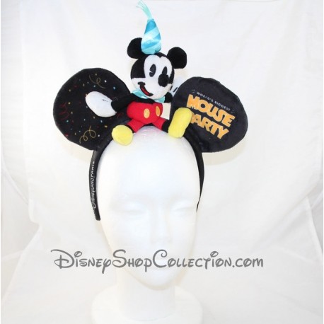Juego de 12 orejas de Mickey Mouse, orejas de Mickey, orejas de Minnie,  orejas de Minnie Mouse, diadema de Mickey (6 orejas de color, dos cada una)