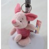 Portachiavi peluche Porcinet DISNEY STORE rosa 12 cm