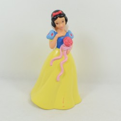 Tirelire princesse Blanche-Neige DISNEY Blanche Neige et les sept nains rose rouge figurine Pvc 19 cm