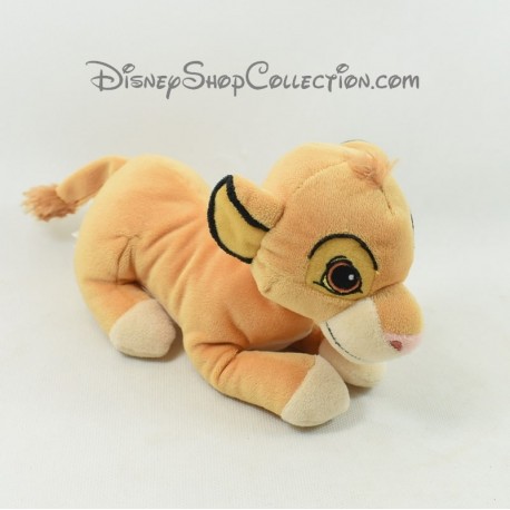 Peluche Simba leone PTS SRL Disney Il Re Leone allungato beige 20 cm