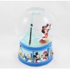 Snow globe Mickey et Minnie DISNEYLAND PARIS Tour Eiffel boule à neige lumineuse 13 cm