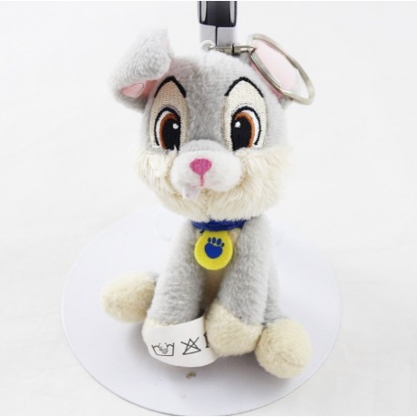 Keychain plush rabbit Pan Pan DISNEY NICOTOY Bambi Panpan gray 14 cm