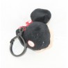Keychain plush Minnie DISNEY bright head face 13 cm