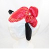 Gorra Minnie DISNEYLAND PARIS Estilo navideño Sombrero cosaco orejas rojo blanco