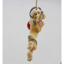 Ornement chien Pluto DISNEY décoration à suspendre boule de Noël tout doux 9 cm