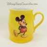 Becher Mickey DISNEY STORE gelb Mickey Mouse Retro Keramik 10 cm
