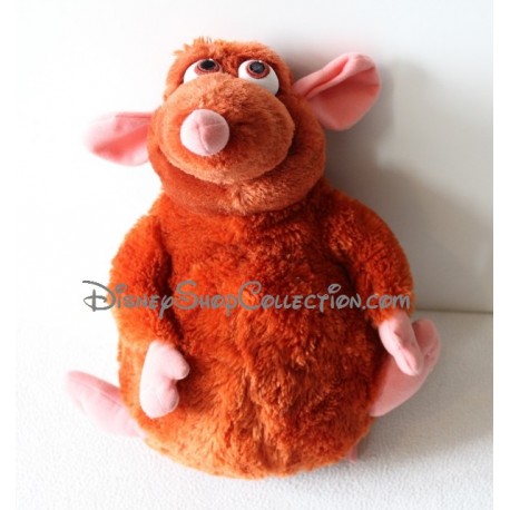 Stuffed rat Emile DISNEYLAND PARIS Ratatouille Disney Brown 32 cm